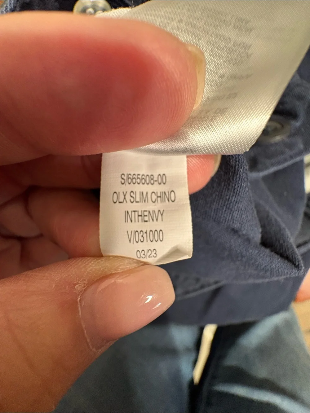 Kids Old Navy Classic Navy Straight-Leg Chinos  Built in Flex Waist - Size 16